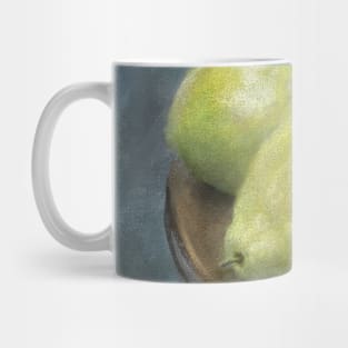 Painting of 2 Lemons and 1 Tangerine Mug